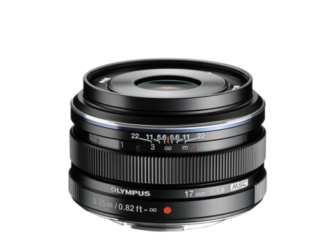 M.ZUIKO DIGITAL 17mm 1:1.8 schwarz